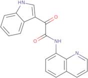 2-Indol-3-yl-2-oxo-N-(8-quinolyl)ethanamide