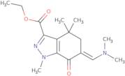 1H-Indazole-3-carboxylic acid, 6-[(dimethylamino)methylene]-4,5,6,7-tetrahydro-1,4,4-trimethyl-7-o…