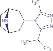 (1R,3S,5S)-3-(3-Isopropyl-5-methyl-4H-1,2,4-triazol-4-yl)-8-azabicyclo[3.2.1]octane