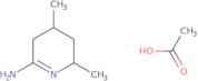 2-Imino-4,6-dimethylpiperidine, acetate