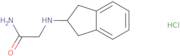 2-(Indenylamino)acetamide, hydrochloride salt