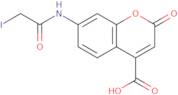 7-Iodoacetamidocoumarin-4-carboxylic acid