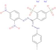 4-[1-(4-Iodophenyl)-5-(2,4-dinitrophenyl)-formaz-3-yl]-1,3-benzene disulfonate, disodium salt