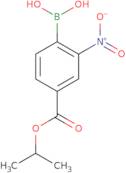 4-(Isopropoxycarbonyl)-2-nitrophenylboronic acid