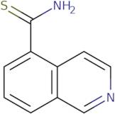Isoquinoline-5-carbothioic acid amide