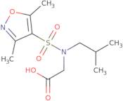 2-(N-Isobutyl-3,5-Dimethylisoxazole-4-Sulfonamido)Acetic Acid