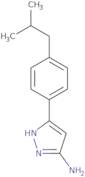 3-(4-Isobutylphenyl)-1H-pyrazol-5-amine