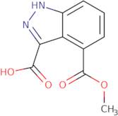 1H-Indazole-3,4-dicarboxylic acid 4-methyl ester