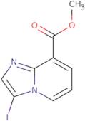 3-Iodo-Imidazo[1,2-a]pyridine-8-carboxylic acid methyl ester