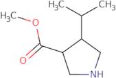 Trans (+/-) 4-Isopropylpyrrolidine-3-Carboxylic Acid Methyl Ester