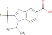 1-Isopropyl-2-(Trifluoromethyl)-1H-Benzimidazole-5-Carboxylic Acid