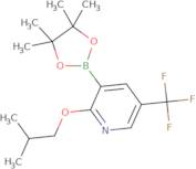 2-Isobutoxy-5-(trifluoroMethyl)pyridine-3-boronic acid, pinacol ester