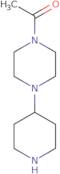 1-[4-(Piperidin-4-yl)piperazin-1-yl]ethan-1-one