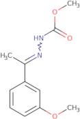 N'-[(1E)-1-(3-Methoxyphenyl)ethylidene]methoxycarbohydrazide