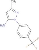 3-Methyl-1-[4-(trifluoromethyl)phenyl]-1H-pyrazol-5-amine