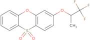 3-(1,1,1-Trifluoropropan-2-yloxy)phenoxathiine 10,10-dioxide