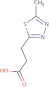 -3(5-Methyl-1,3,4-Thiadiazol-2-Yl)Propanoic Acid