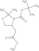 tert-Butyl (4S)-4-(2-methoxy-2-oxo-ethyl)-2,2-dimethyl-oxazolidine-3-carboxylate