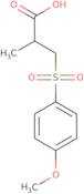 3-(4-Methoxybenzenesulfonyl)-2-methylpropanoic acid