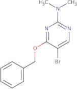 4-Benzyloxy-5-bromo-2-(N,N-dimethylamino)pyrimidine