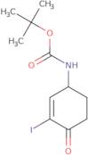 tert-Butyl N-(3-iodo-4-oxocyclohex-2-en-1-yl)carbamate