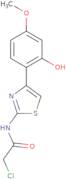 2-Chloro-N-[4-(2-hydroxy-4-methoxyphenyl)-1,3-thiazol-2-yl]acetamide