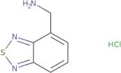 (2,1,3-Benzothiadiazol-4-yl)methanamine hydrochloride