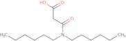 2-(Dihexylcarbamoyl)acetic acid