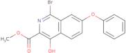 methyl 1-bromo-4-hydroxy-7-phenoxyisoquinoline-3-carboxylate