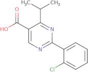 2-(2-Chlorophenyl)-4-isopropylpyrimidine-5-carboxylic acid