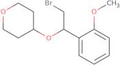 4-(2-Bromo-1-(2-methoxyphenyl)ethoxy)tetrahydro-2H-pyran