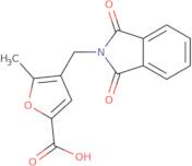 4-[(1,3-Dioxo-2,3-dihydro-1H-isoindol-2-yl)methyl]-5-methylfuran-2-carboxylic acid