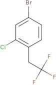 4-Bromo-2-chloro-1-(2,2,2-trifluoroethyl)benzene