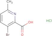 3-Bromo-6-methylpyridine-2-carboxylic acid hydrochloride