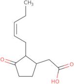 3-Oxo-2-(2Z)-2-penten-1-ylcyclopentaneacetic acid