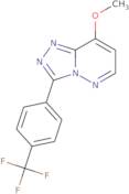 8-Methoxy-3-[4-(trifluoromethyl)phenyl][1,2,4]triazolo[4,3-b]pyridazine