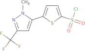 5-[1-Methyl-3-(trifluoromethyl)-1H-pyrazol-5-yl]thiophene-2-sulfonyl chloride