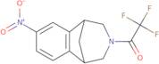 (+/-)-2,2,2-trifluoro-1-(4-nitro-10-aza-tricyclo[6.3.1.02,7]dodeca-2(7),3,5-trien-10-yl)-ethanone