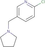 2-chloro-5-[(pyrrolidin-1-yl)methyl]pyridine