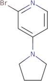 2-Bromo-4-(pyrrolidin-1-yl)pyridine