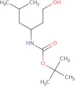 tert-Butyl N-[(3S)-1-hydroxy-5-methylhexan-3-yl]carbamate