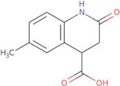 6-Methyl-2-oxo-1,2,3,4-tetrahydroquinoline-4-carboxylic acid