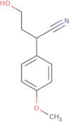 4-Hydroxy-2-(4-methoxyphenyl)butanenitrile