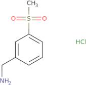 3-(Methylsulfonyl)benzylaminehydrochloride