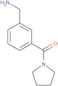 [3-(Pyrrolidine-1-carbonyl)phenyl]methanamine