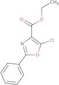 Ethyl 5-chloro-2-phenyloxazole-4-carboxylate