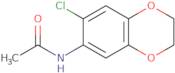 N-(7-Chloro-2,3-dihydro-1,4-benzodioxin-6-yl)acetamide