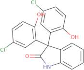 3,3-Bis(5-chloro-2-hydroxyphenyl)indolin-2-one