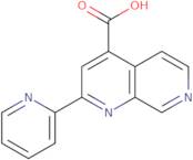 2-(Pyridin-2-yl)-1,7-naphthyridine-4-carboxylic acid