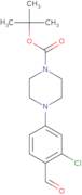 4-(3-Chloro-4-formyl-phenyl)-piperazine-1-carboxylic acid tert-butyl ester